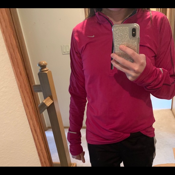 Nike half zip running top - Picture 3 of 4